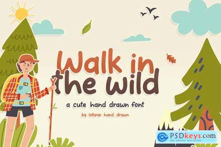 Walk in the Wild Font