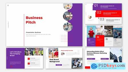 Business Pitch - Company Brand Powerpoint Template
