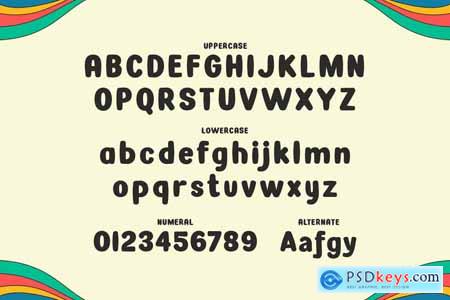 Harvey - A Rounded Fancy Font Style
