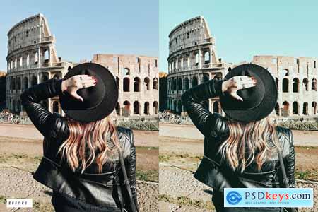 15 Travel Premium Lightroom Presets Vol. 3