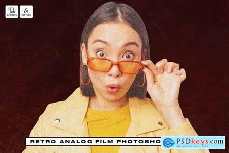 Retro Analog Film Photoshop Action