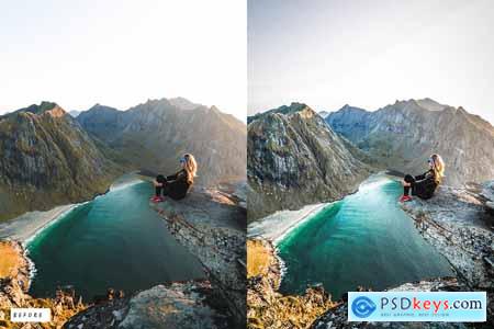 15 Travel Premium Lightroom Presets Vol. 3