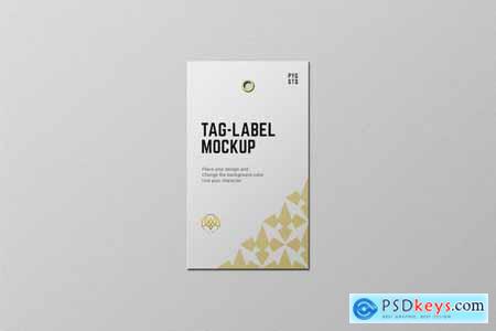 Product Tag Label Label Mockup