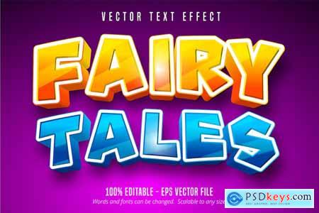 Fairy Tales - Editable Text Effect, Font Style