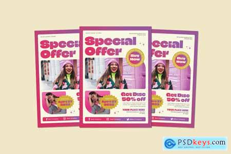 Special Offer Fashion Discount Flyers