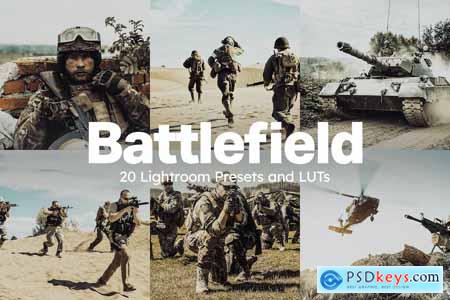 20 Battlefield Lightroom Presets and LUTs