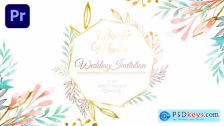 Wedding Invitation Intro (MOGRT) 44953578