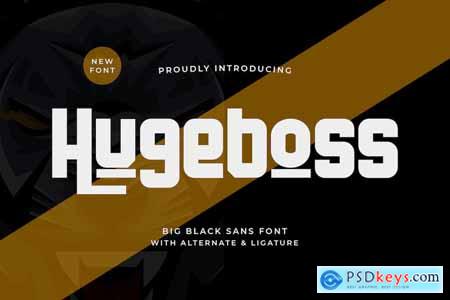 Hugeboss - Big Black Sans Font