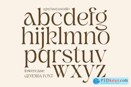 Gevenda - A Display Serif