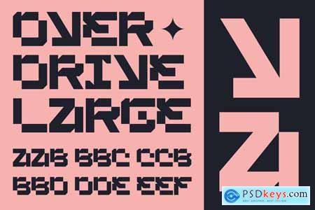 SAID DIER - A Modern Futuristic Font