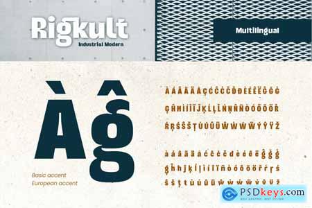 Rigkult Font