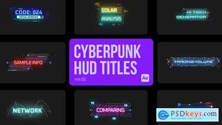 Cyberpunk Titles 02 for After Effects 45038027