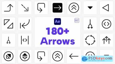 Big Pack Arrows For After Effects 45049602