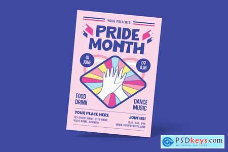 Pride Month Flyer AWSLCXZ