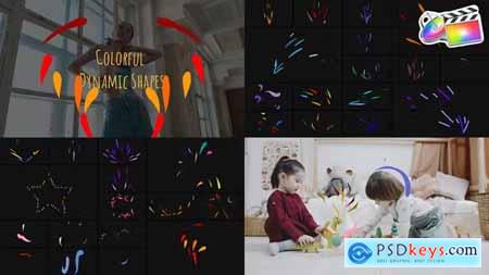 Colorful Dynamic Shapes for FCPX 44854653