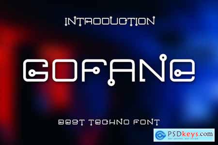 Gofane Font