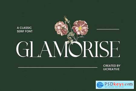 GLAMORISE Classic Serif Font