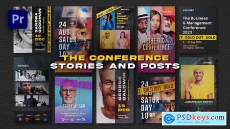 The Conference Stories and Posts Premiere Pro 44385684