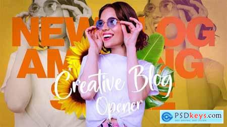 Youtube Blog Opener Creative Colorful Vlog Intro MOGRT 44303674
