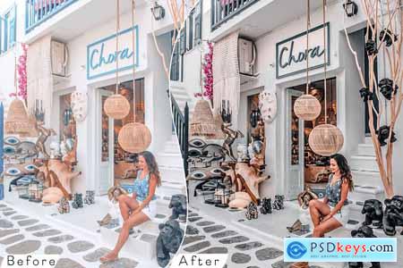 Bright Grey Photoshop Actions