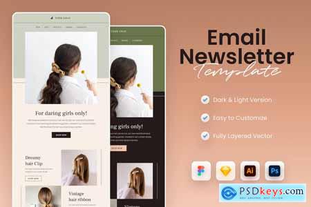 Email Newsletter Template GUM6C94