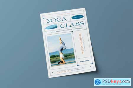 Yoga Class Flyer LRVEWWW