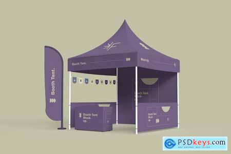 Booth Tent Mockup