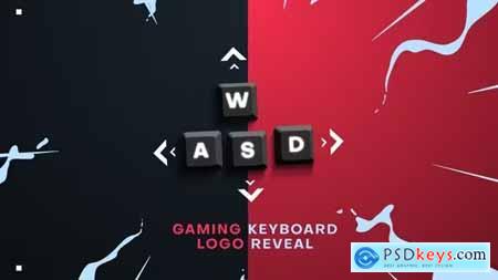 PC Gaming Keyboard Logo Reveal 45069661