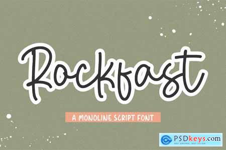 Rockfast Script Font