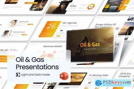 Oil & Gas Business PowerPoint Template