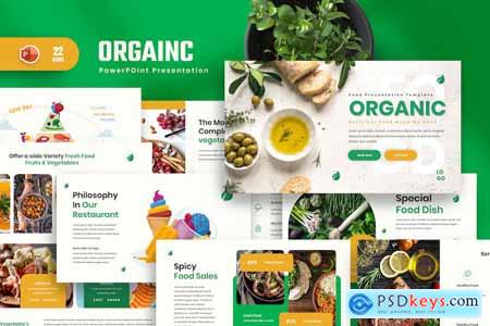 Healthy Organic Food PowerPoint Presentation