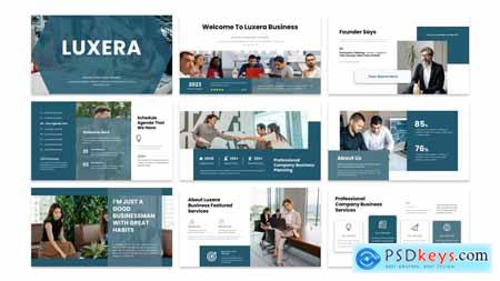 Luxera - Business Presentation PowerPoint Template