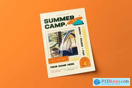 Summer Camp Flyer WMJA74G