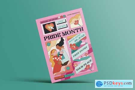 Pride Month Flyer E2KKYVY