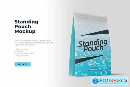 Standing Pouch Mockup