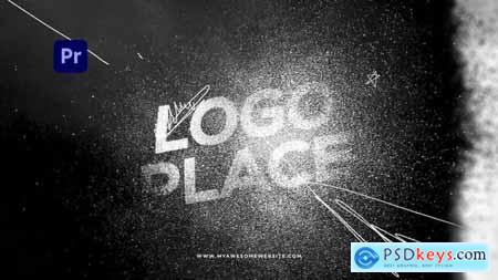 Grunge Logo Scribble Brush 44541428