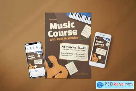 Music Course - Flyer Media Kit