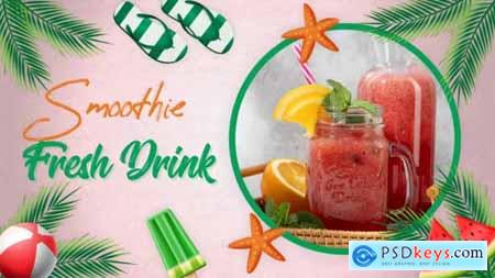 Fresh and Healthy Drink Promo 45149572