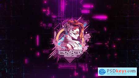 Shockwave Cyber Logo Animation 44526683