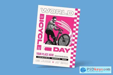 World Bicycle Day Flyer