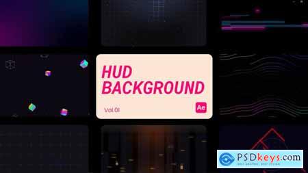 HUD Backgrounds 01 for After Effects 44887412