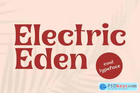 Electric Eden - Nostalgic Typeface