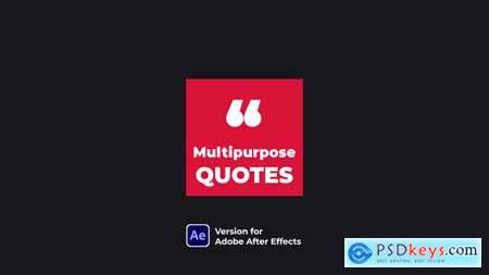 Multipurpose Quotes 44860814