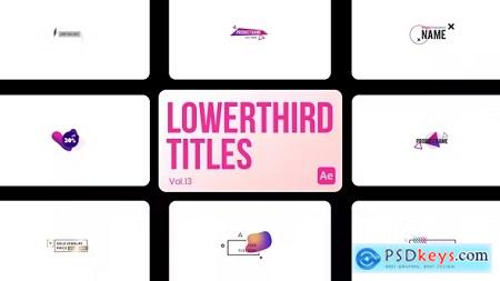Lowerthird Titles 13 for After Effects 45314856