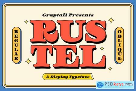 Rustel - Retro Font
