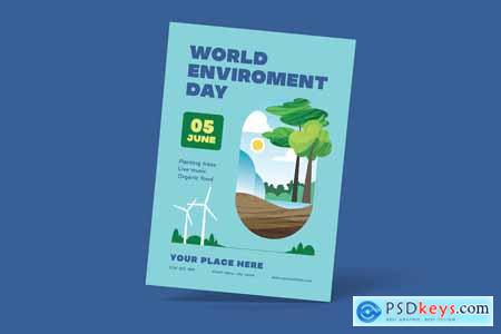 World Environment Day Flyer R8EQTQX