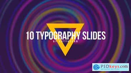 10 Modern Gradient Typography Slides 44903032