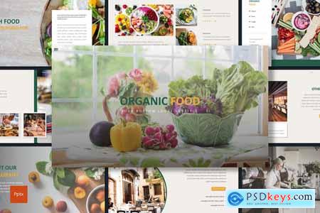 Organic Food - Restaurant Powerpoint Template