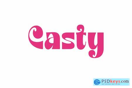 Casty - Groovy Font