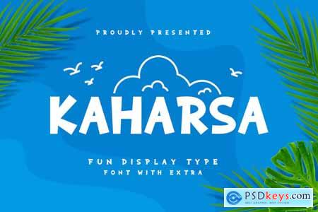 Kaharsa Fun Display Font